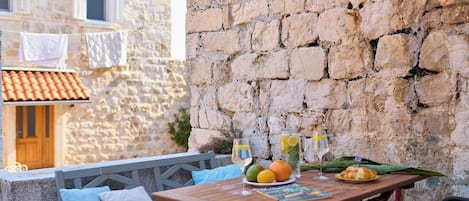 Voorkant van accommodatie