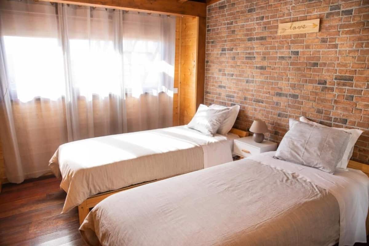 Suíte, vista para a baía