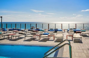 Pool - Breathtaking Views | Modern 2BR by Ocean (Hollywood)
