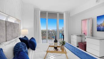 1 bedroom, iron/ironing board, travel crib, WiFi