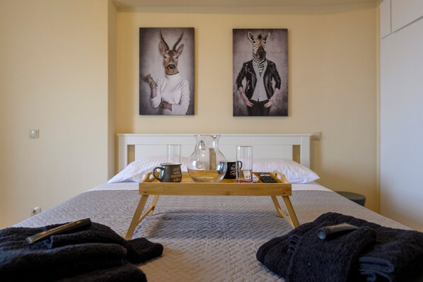 1 Schlafzimmer, Schreibtisch, Bügeleisen/Bügelbrett, kostenloses WLAN