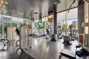 Fitnessbereich
