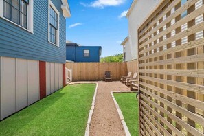 Terrace/patio - As Seen On "Restoring Galveston": Rustic Luxury (Galveston)