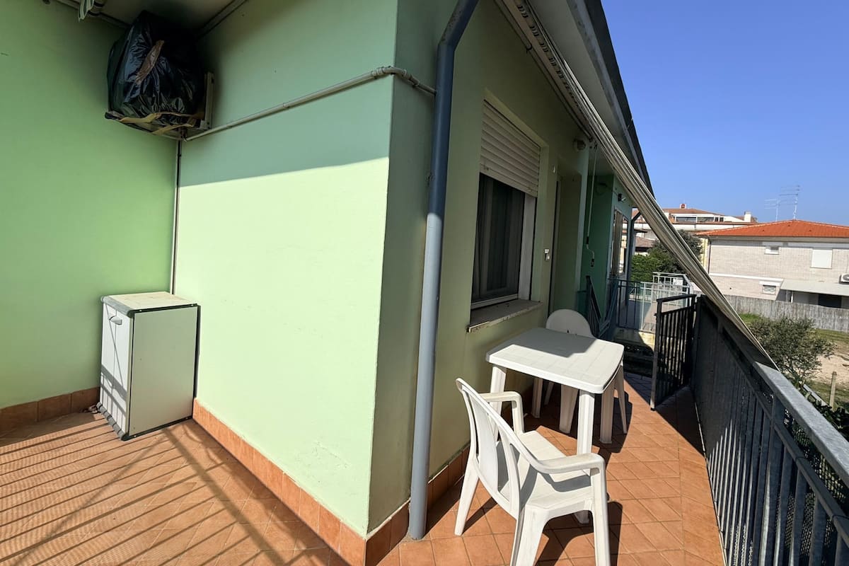 Căn hộ, 2 phòng ngủ, ban công, quang cảnh vườn | Ban công