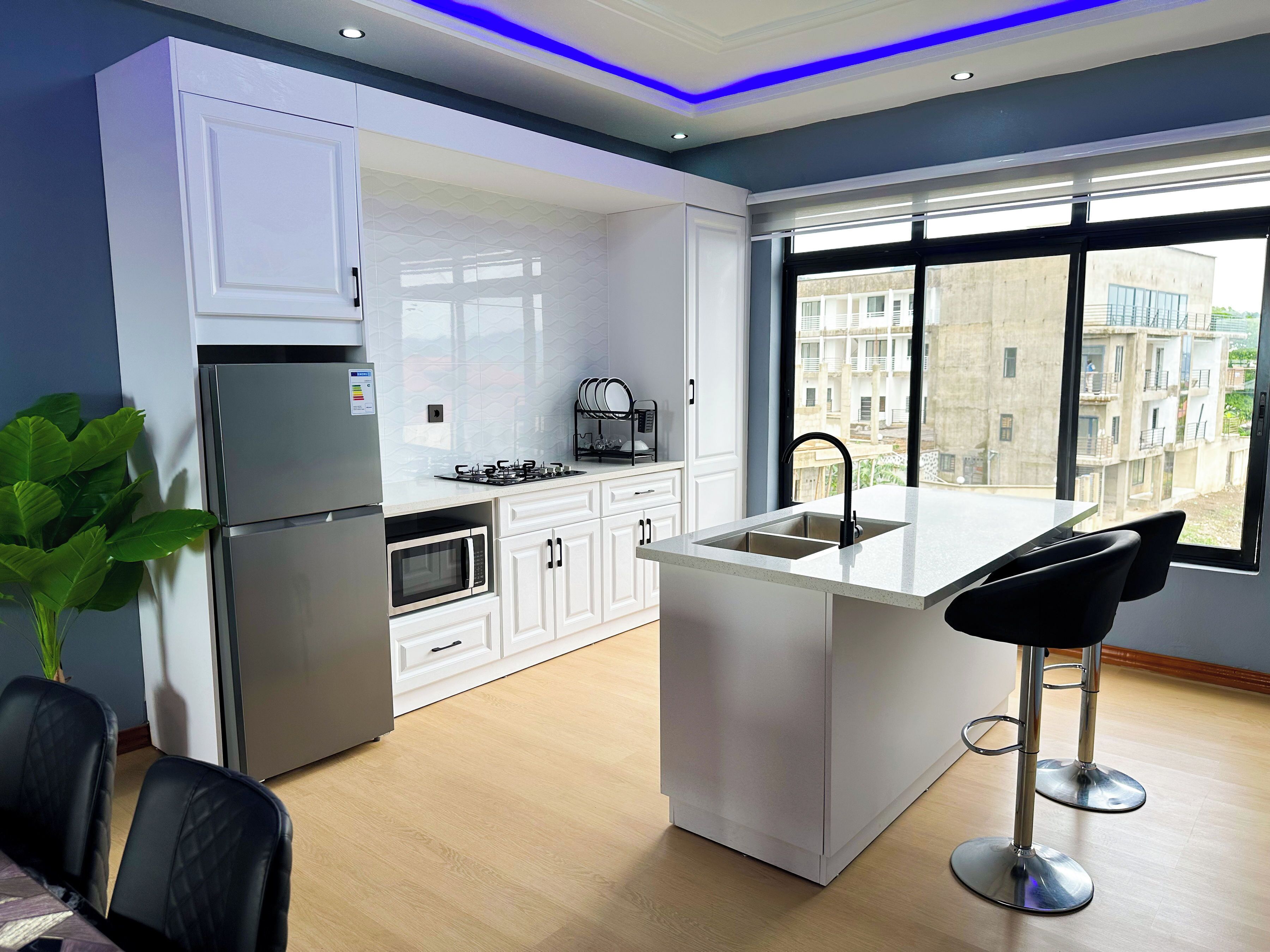 Leilighet, balkong, havutsikt | Eget kjøkken