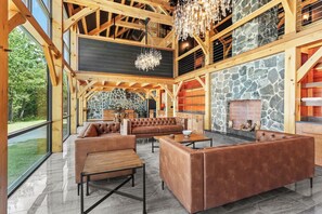 Interior - Sea Glass, beautiful ocean front property (Deer Isle)