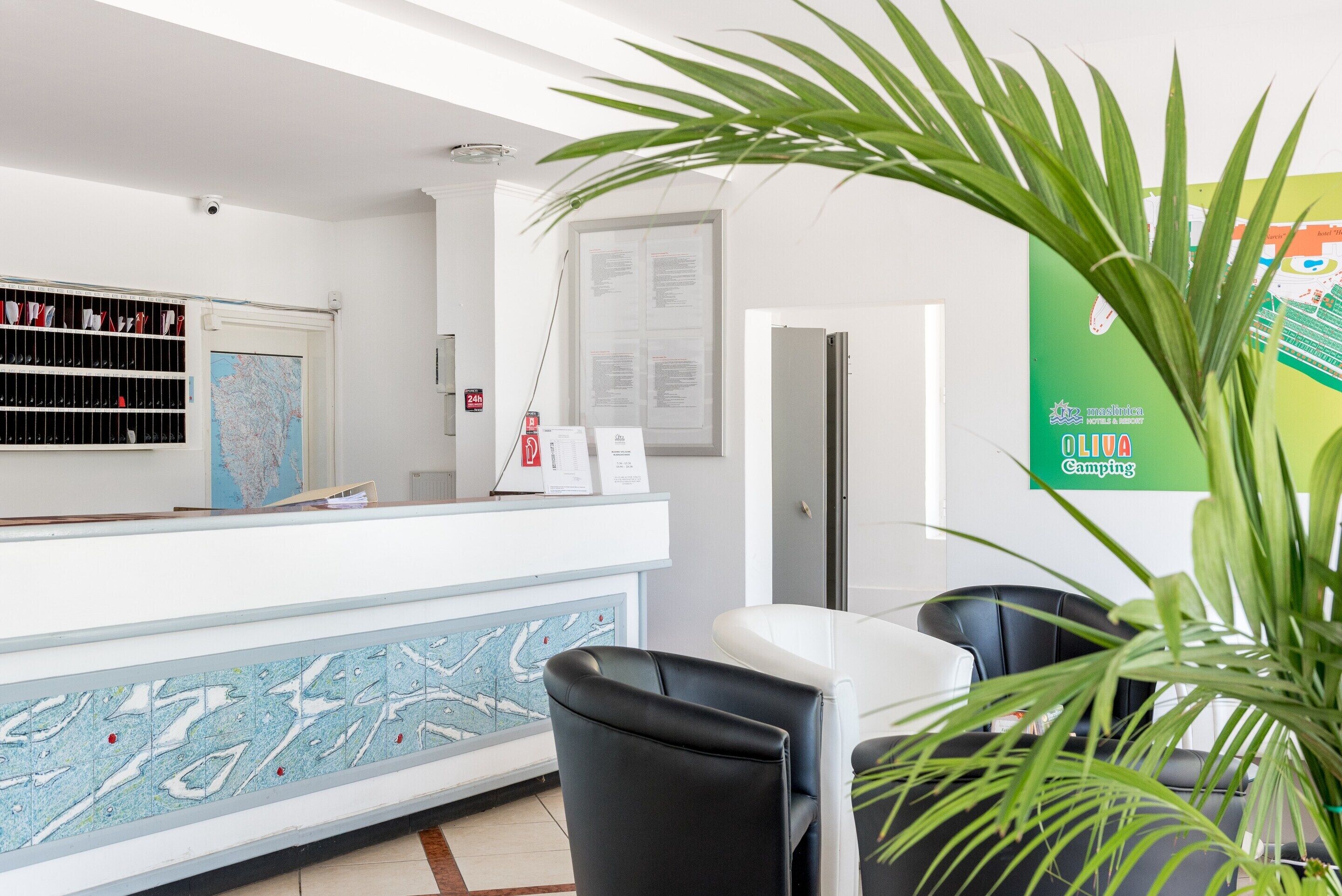 Nhà di động | Quầy tiếp tân