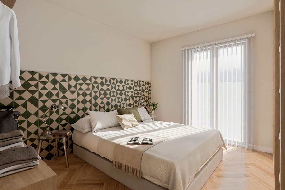 Appartamento, 1 camera da letto, vista città