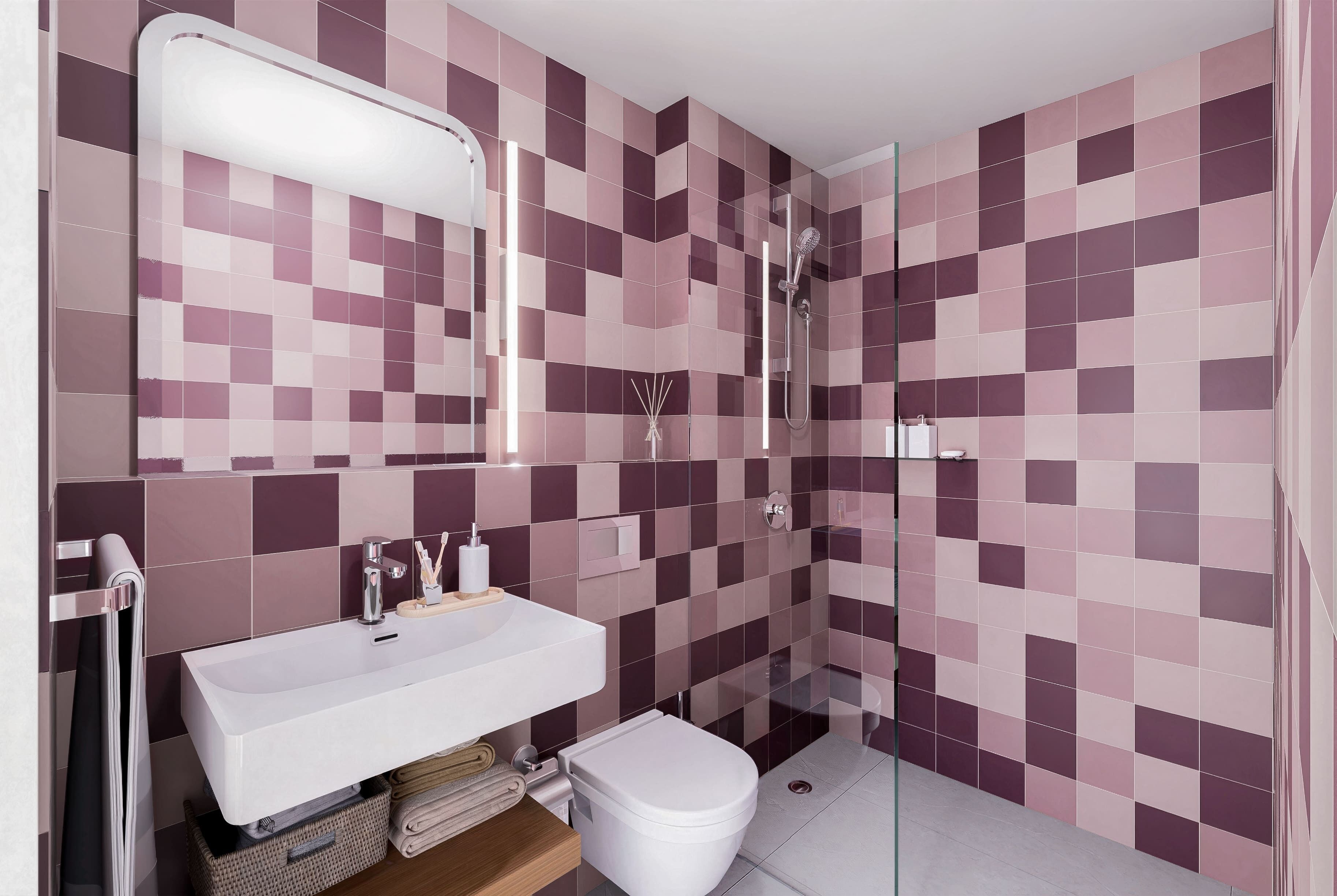 Apartment, 2 Bedrooms, Terrace, City View | Bathroom