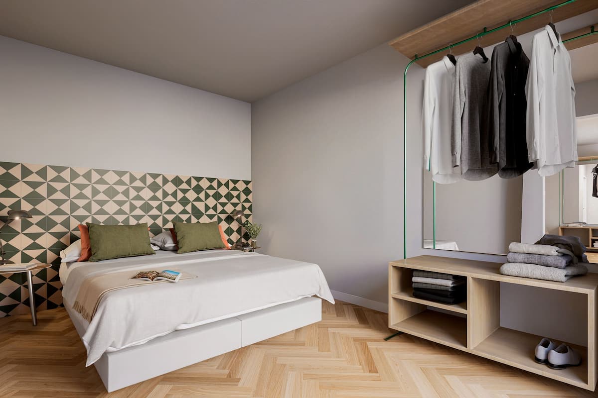 Appartamento, 2 camere da letto, terrazzo, vista città