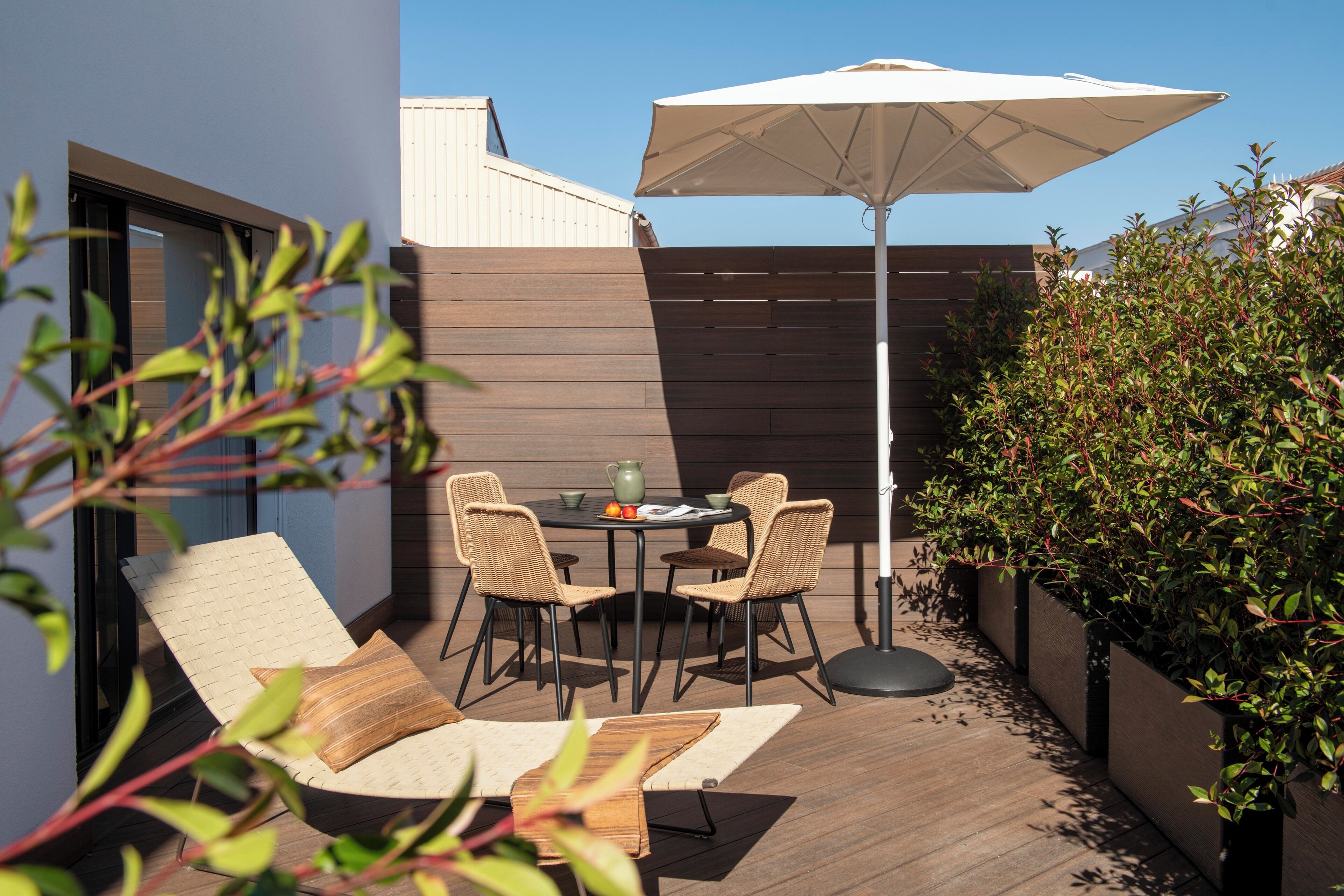 Apartment, 2 Bedrooms, Terrace, City View | Terrace/patio