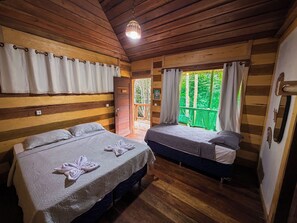 Triple Room, Balcony | Desk, bed sheets