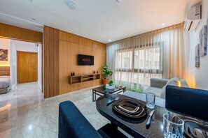 Living area - Le Grand Chic - Downtown swimming pool (Marrakesh)