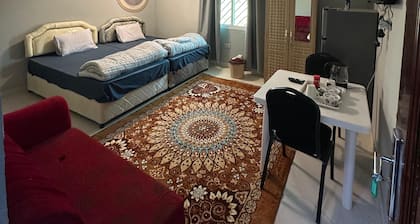 Cozy 1-bedroom bed & breakfast in delightful Wilayat Al Hamra with AC