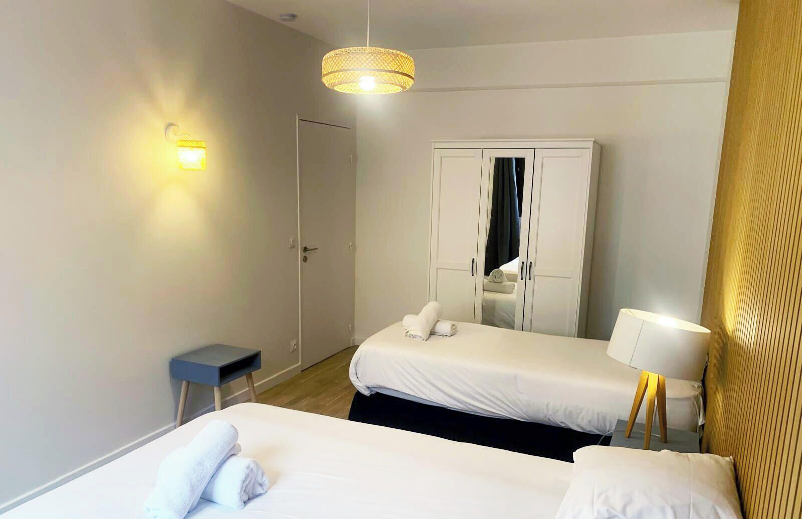 1 bedroom, iron/ironing board, free WiFi, bed sheets