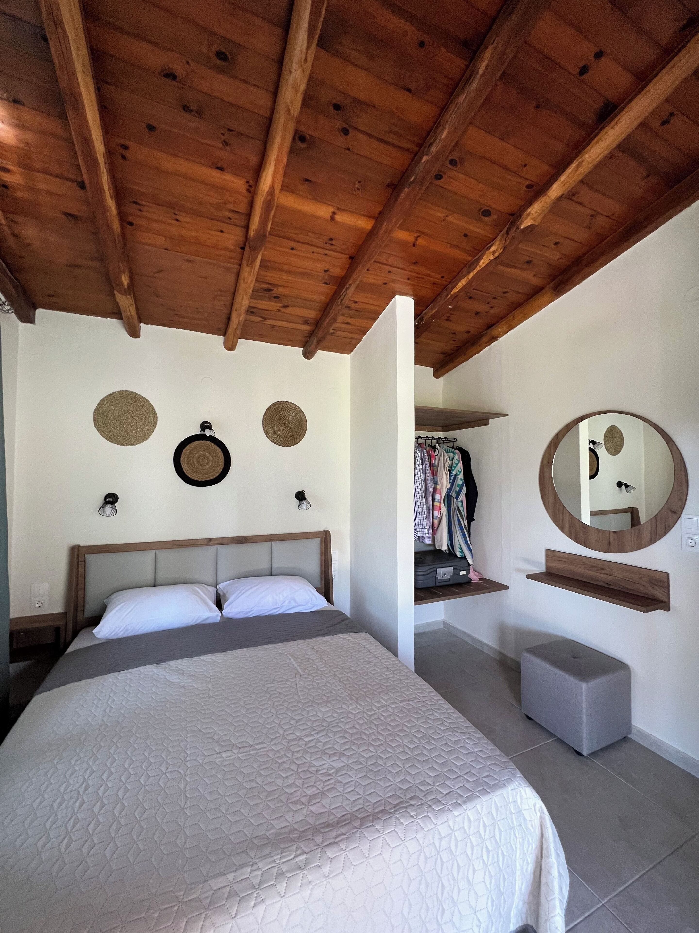 Departamento familiar, balcón, vista al jardín