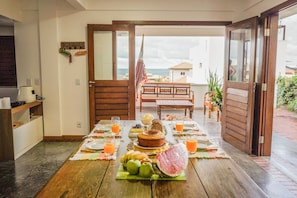 Chalet básico | Restaurante al aire libre