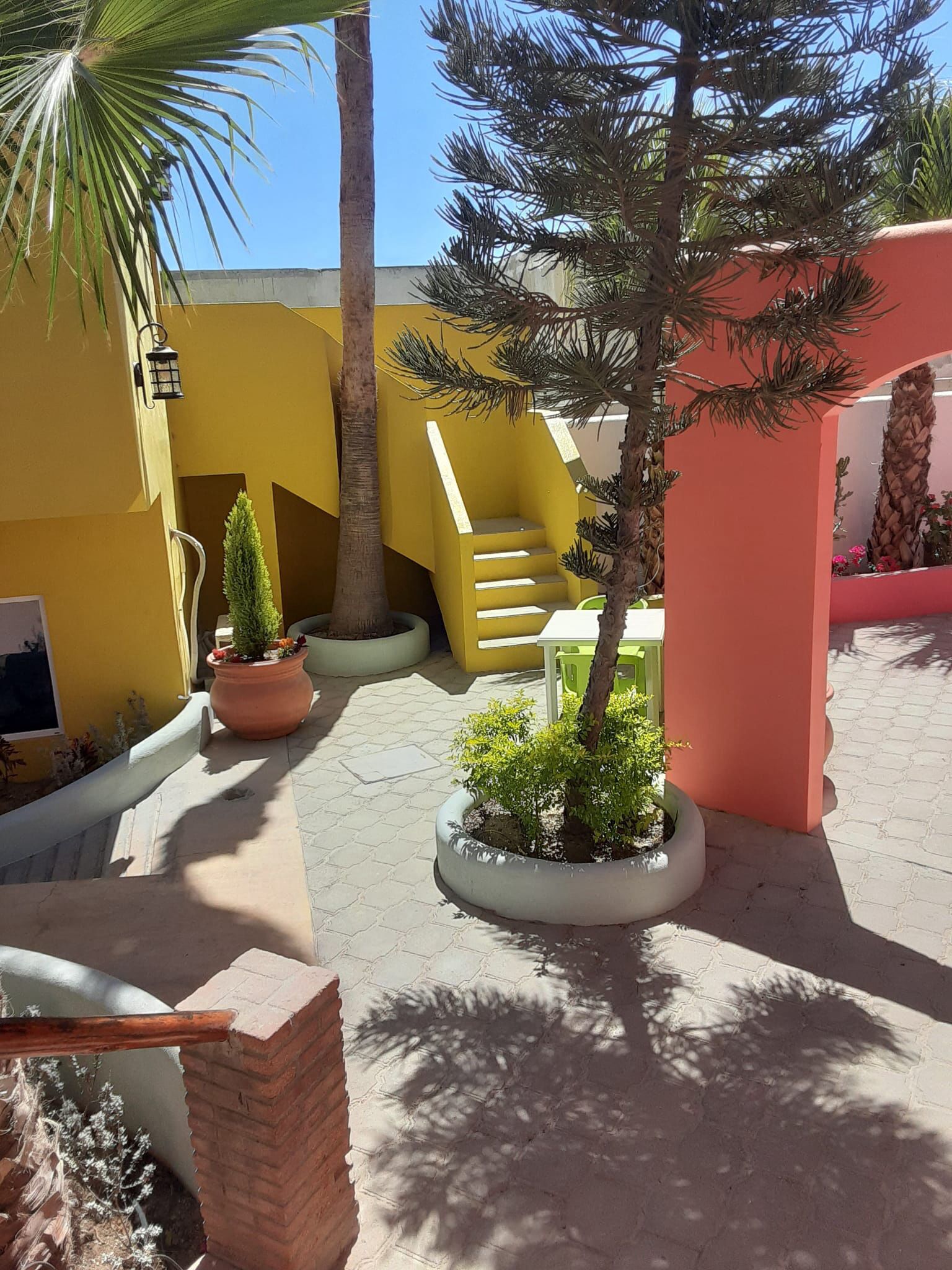 Façade de l’hébergement