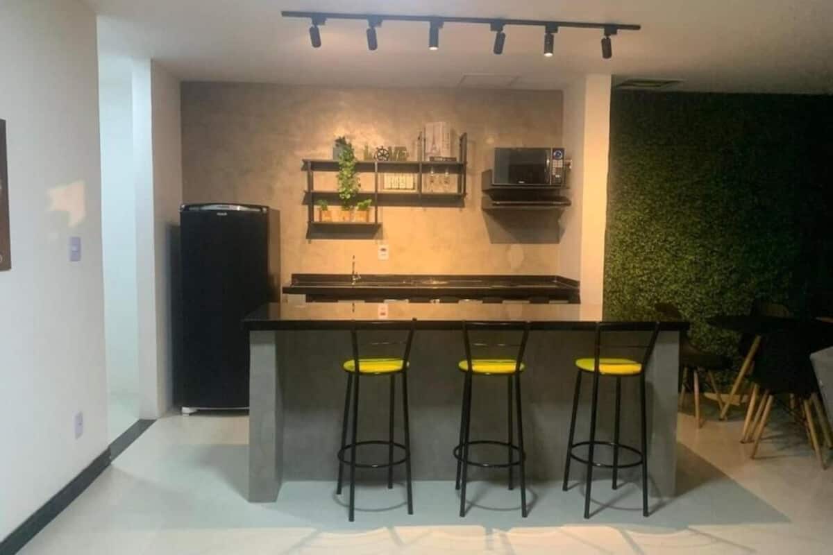 Apartamento, vista para a piscina | Cozinha privada