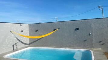 Departamento, vista a la alberca | Alberca