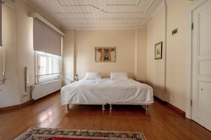 3 habitaciones, tabla de planchar con plancha, wifi y ropa de cama