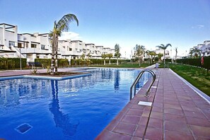 Outdoor pool - Condado De Alhama Apt-pool-park-parking-sleeps4 (Alhama de Murcia)