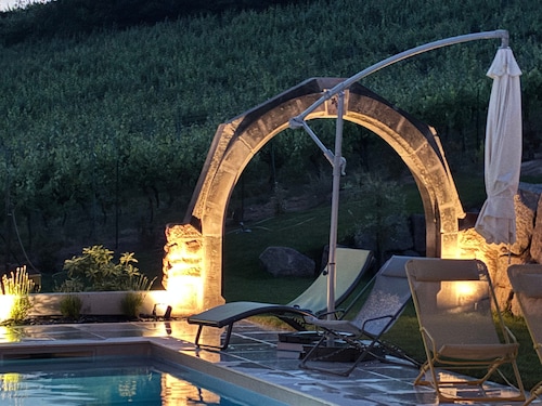 Fruehmess 3-Star Holiday Home with Shared Pool on the Alsace Wine Route in Itterswiller