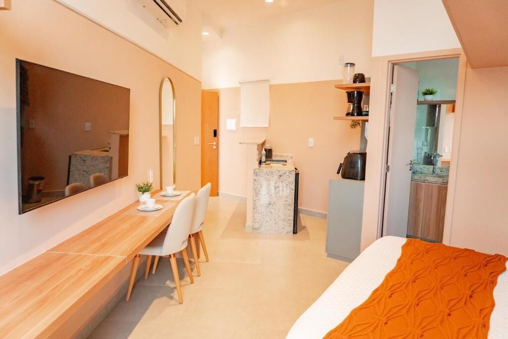 Apartamento standard, vista para o mar