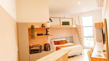 Apartamento standard, vista para o mar