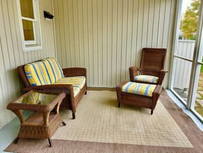 Terrace/patio - Cozy 4BR Beach House Retreat (Bethany Beach)
