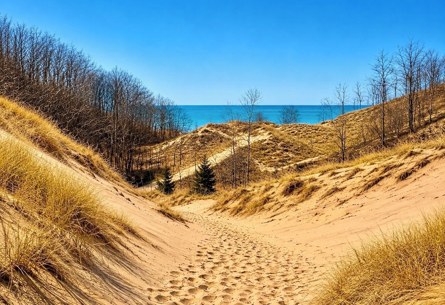 Beach nearby