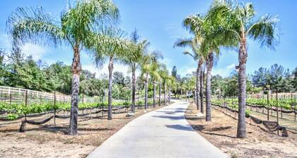 Rancho Vista Estate on 3 acre, Private grapevines