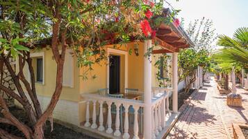 Fassade der Unterkunft