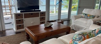 Beachfront Home located at Coco Bay on the leeward side of Green Turtle Cay