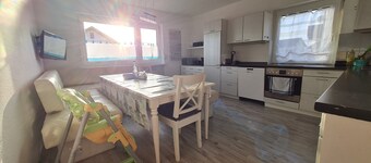 Apartment 'Fewo Lusen up to 6 guests, mountain view' with terrace & private garden