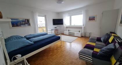 Apartment 'Fewo Arber up to 10 guests, mountain view' with balcony and Wi-Fi