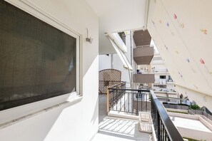 Deluxe Apartment, Balcony, City View | Balcony - Spacious 144sqm flat near Mount Ymittos (Elliniko-Argyroupoli)