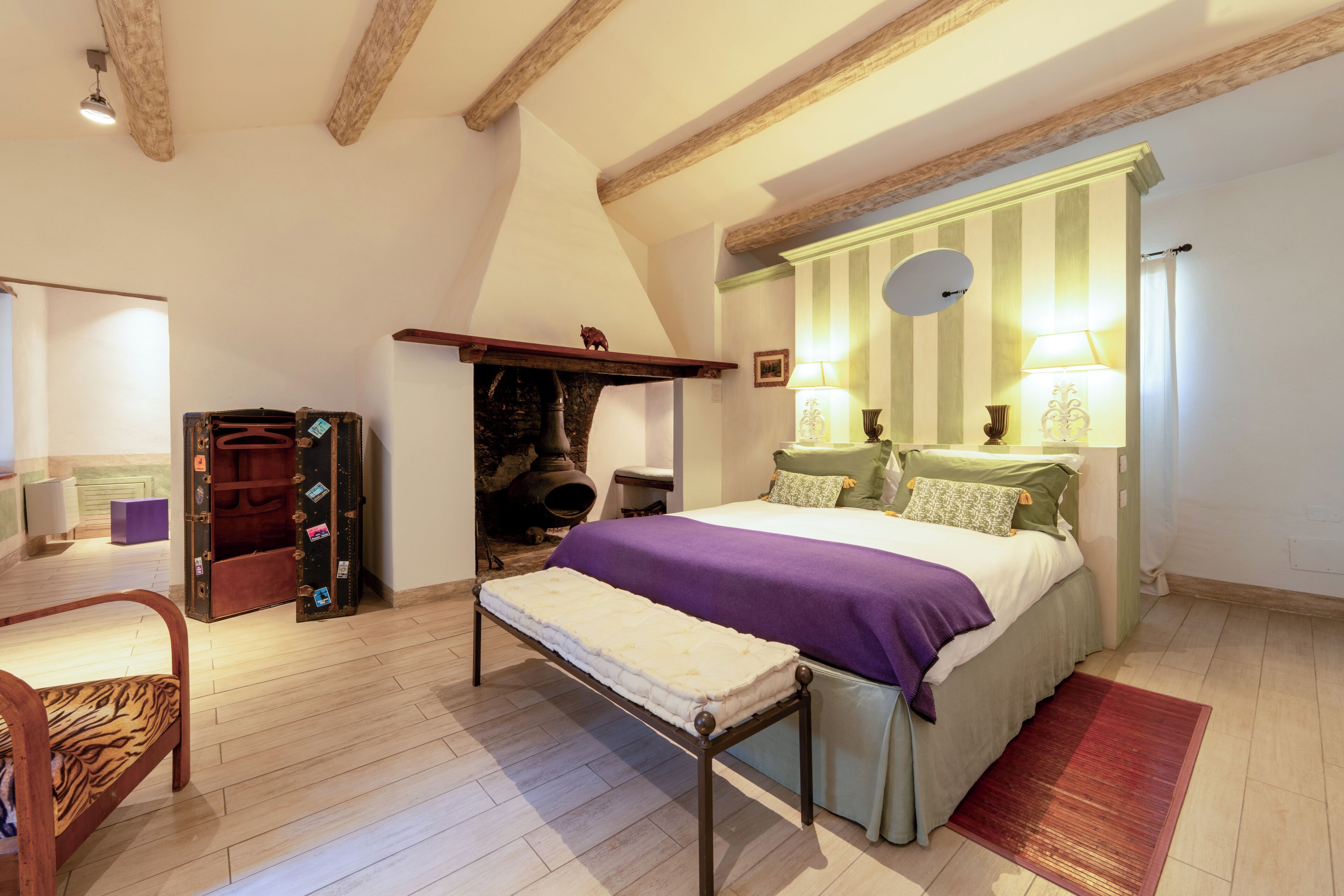 Suite Supérieure, balcon, vue jardin