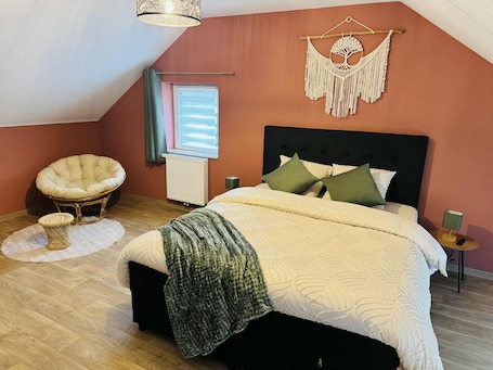 2 Schlafzimmer, WLAN, Bettwäsche. Villa with Spa and private Sauna Le Cocon de Pernelle