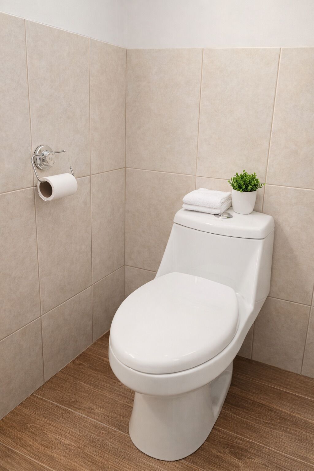 Dusche, Handtücher, Seife, Toilettenpapier