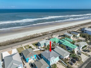 Beach nearby - Ocean View Living | 3BR Flagler Beach | Walk to Beach | Bunk Room (Flagler Beach)