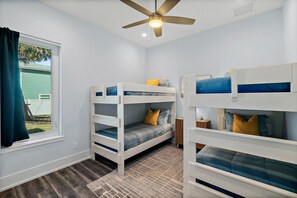 3 bedrooms, iron/ironing board, travel crib, WiFi