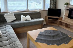 Living area - Sheena Beautiful Static Caravan Hoburne Devon Bay (Paignton)