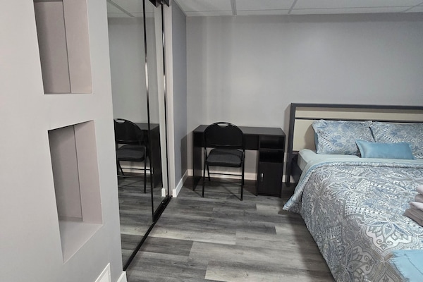 1 bedroom, desk, free WiFi, bed sheets
