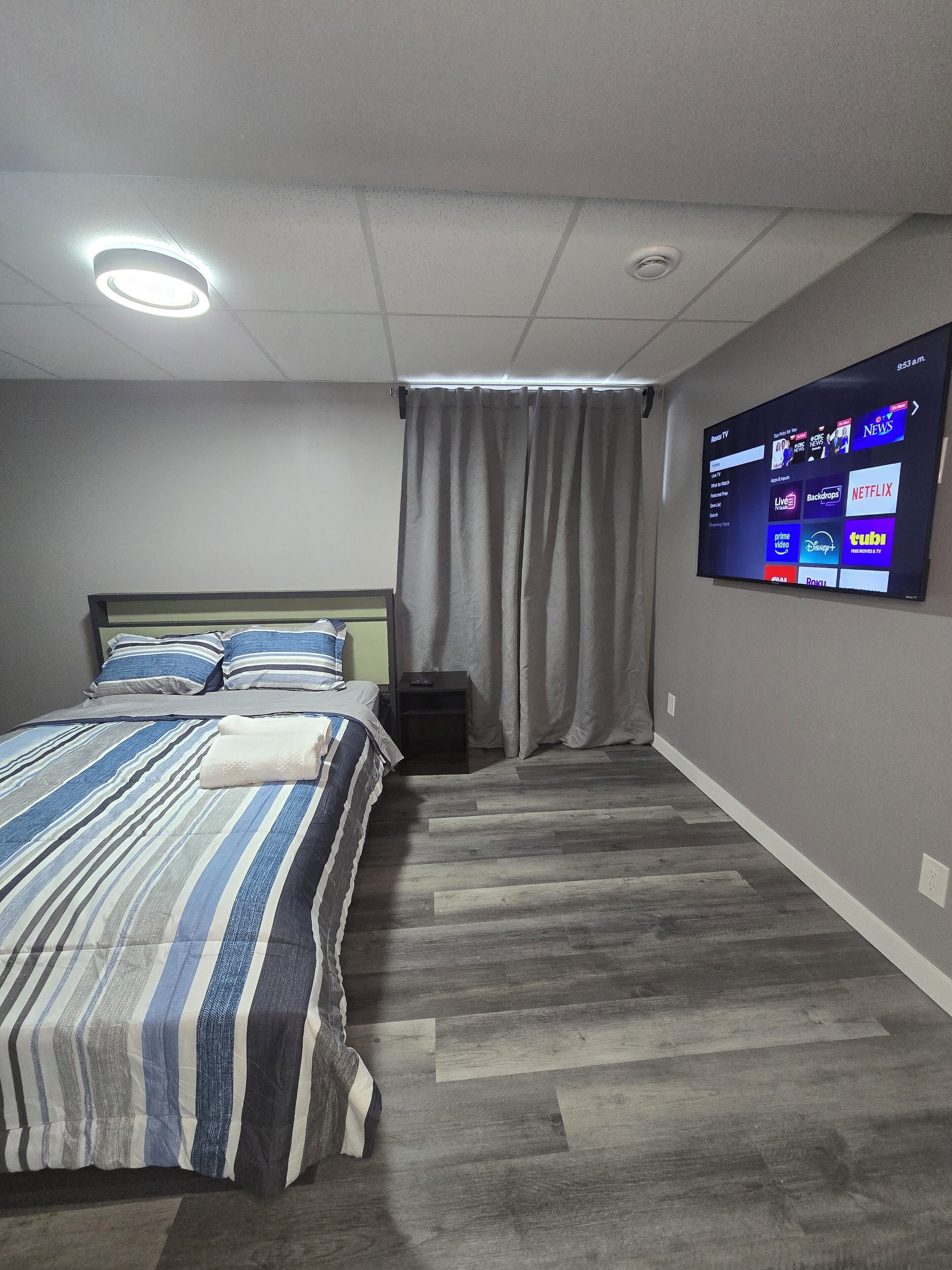 1 chambre, bureau, Wi-Fi gratuit, draps fournis