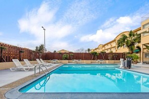 Outdoor pool - University Inn & Suites Berkeley (Berkeley)