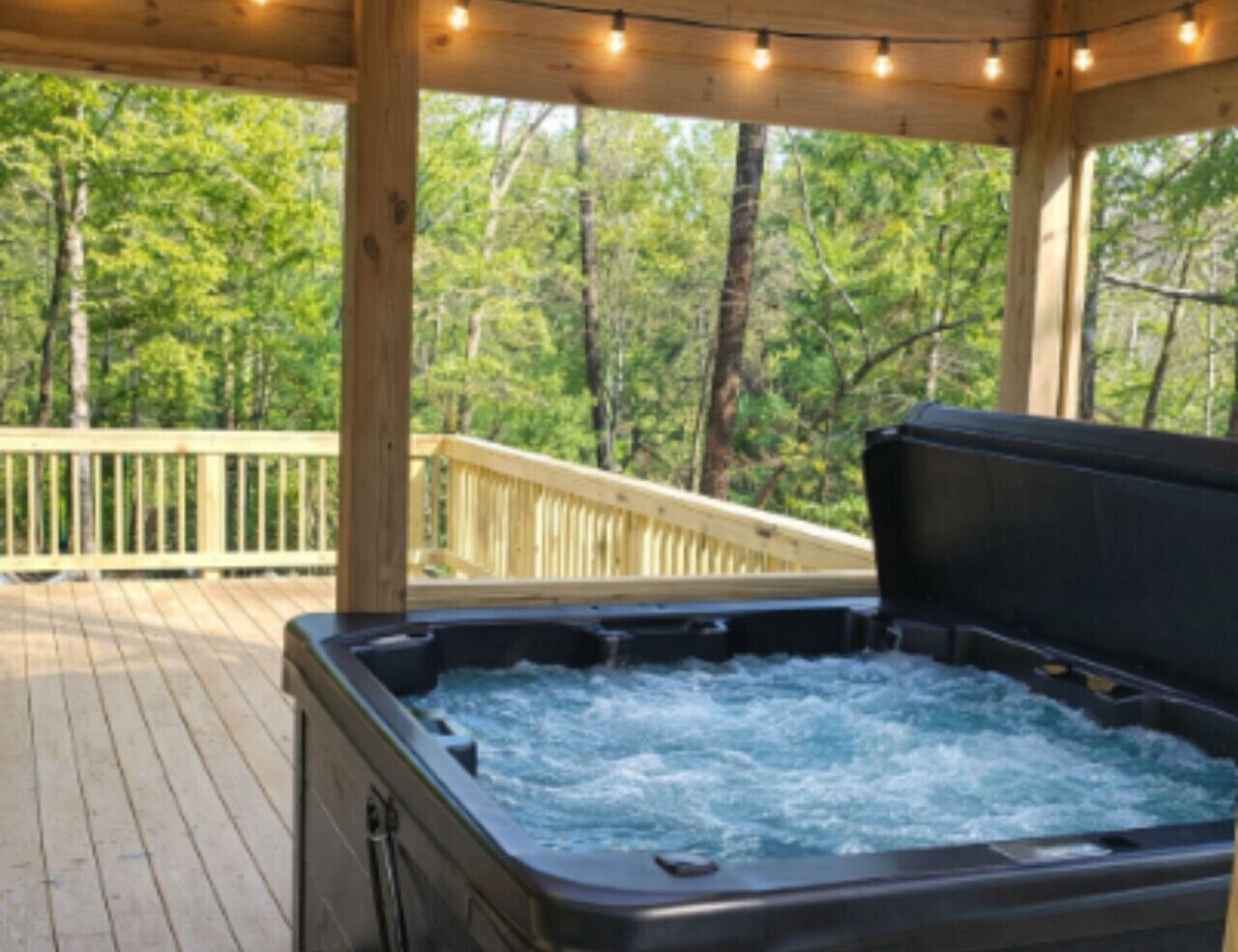 Bain à remous extérieur