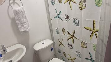 Towels, soap, toilet paper