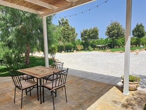 Outdoor dining - Villa with private pool, Wi-fi and parking - Fogliantica (Ceglie messapica)