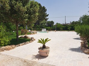 Overnattingsstedets uteområder